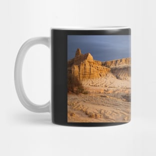Pinnacles at Sunset, Mungo National Park Mug